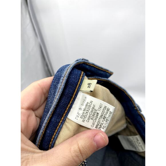 Rag & Bone Distressed high Rise Skinny Jeans - Picture 4 of 4